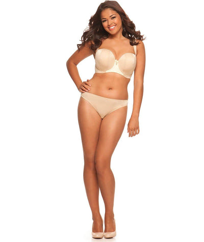 Curvy Kate Luxe Strapless Bra - Biscotti Bras 