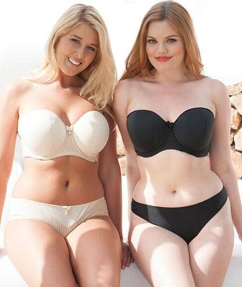 Curvy Kate Luxe Strapless Bra - Black Bras 