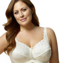 Elila Stretch Lace Wire-Free Bra - Ivory