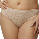 Elila Jacquard Brief - Nude