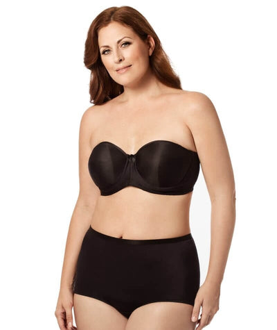 Elila Molded Spacer Underwired Strapless Bra - Black Bras 