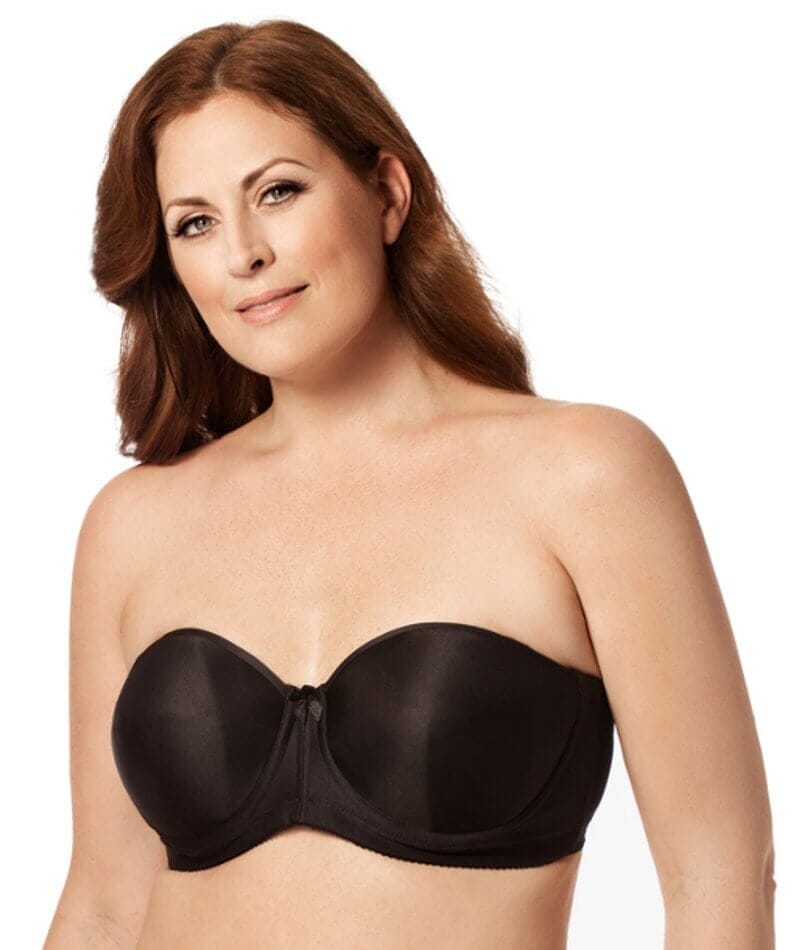 Elila Molded Spacer Underwired Strapless Bra - Black Bras 