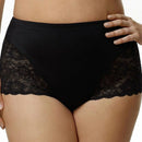 Elila Cheeky Stretch Lace Brief - Black