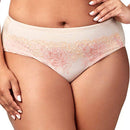 Elila Swiss Embroidered Microfiber Panty - Nude