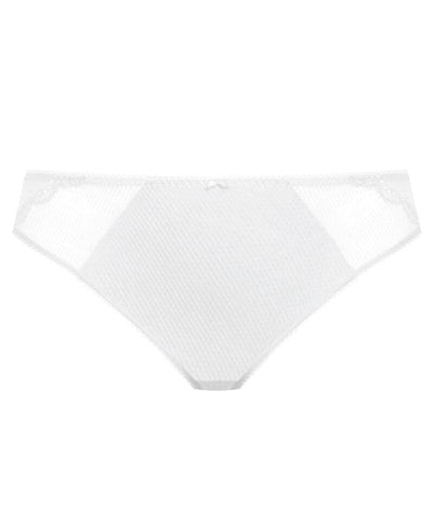 Elomi Charley Brazilian Brief - White Knickers 