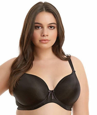 Elomi Bijou Underwire Banded Moulded Bra - Black Bras 