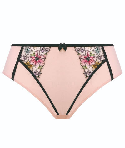Elomi Carrie High Leg Brief - Ballet Pink Knickers 