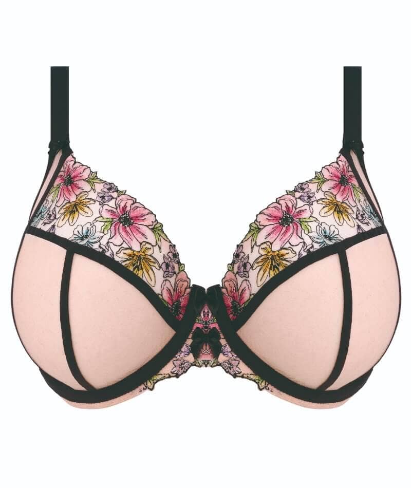 Elomi Carrie Underwired Plunge Bra - Ballet Pink Bras 