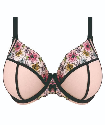 Elomi Carrie Underwired Plunge Bra - Ballet Pink Bras 