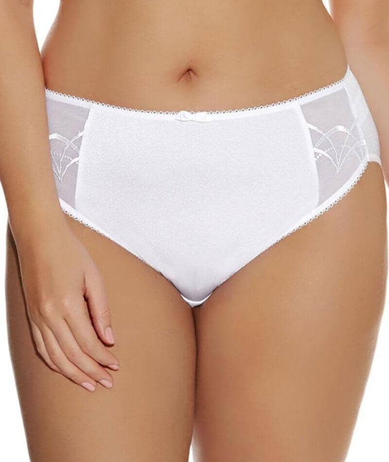 Elomi Cate Brief - White Knickers 