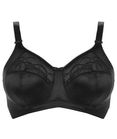 Elomi Cate Soft Cup Wirefree Bra - Black Bras 
