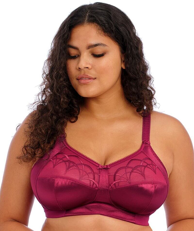Elomi Cate Soft Cup Wire-free Bra - Berry Bras 