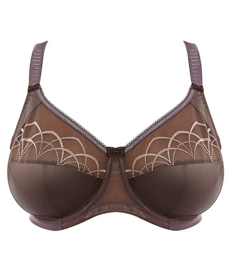 Elomi Cate Underwired Full Cup Banded Bra - Pecan Bras 