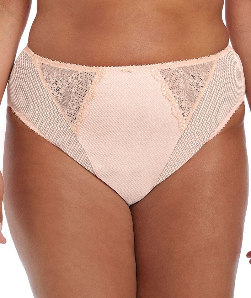 Elomi Charley High Leg Brief - Ballet Pink Knickers 