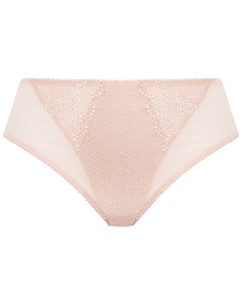 Elomi Charley High Leg Brief - Ballet Pink Knickers 