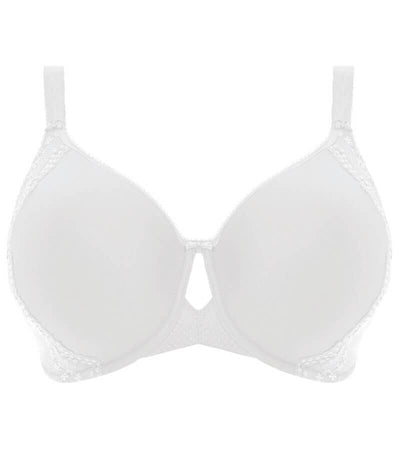 Elomi Charley Underwired Moulded Spacer Bra - White Bras 