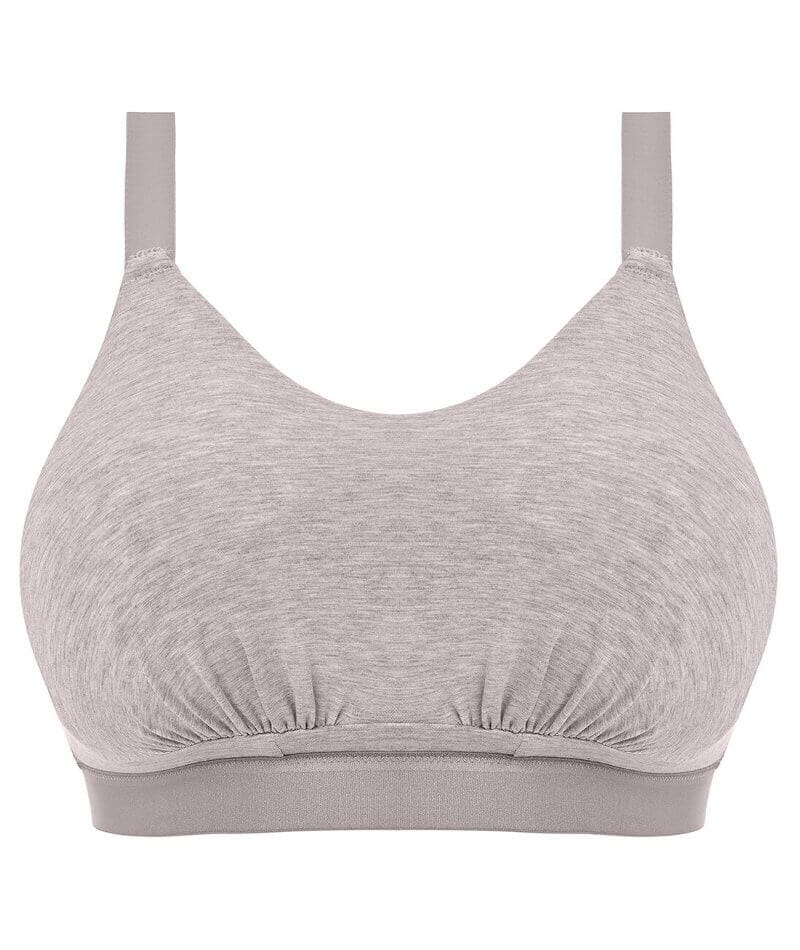 Elomi Downtime Non-Wired Bralette - Grey Marl Bras 
