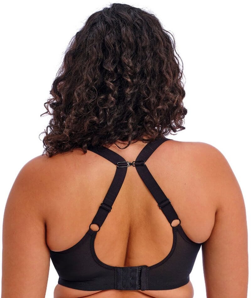 Elomi Matilda Underwired Plunge Bra - Black Dot