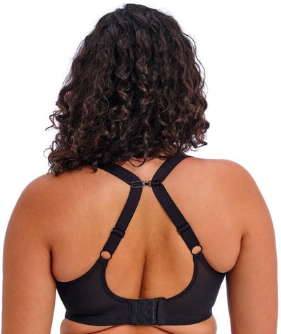 Elomi Matilda Underwired Plunge Bra - Black Dot
