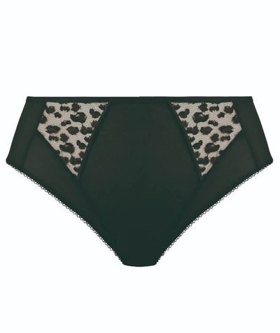 Elomi Namrah High Leg Brief - Jet Knickers 