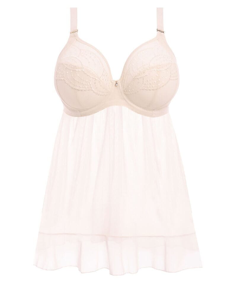 Elomi Priya Underwired Babydoll - Vanilla Babydoll / Chemise 