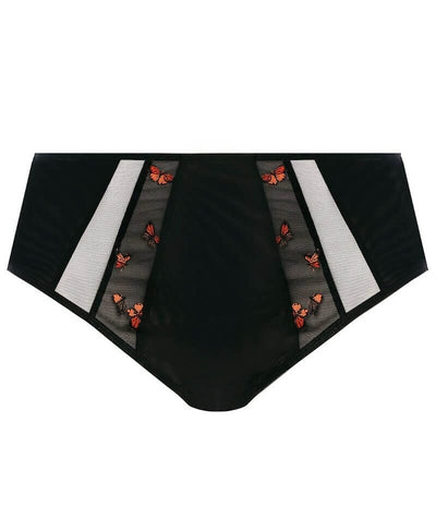 Elomi Sachi Full Brief - Black Butterfly Knickers 