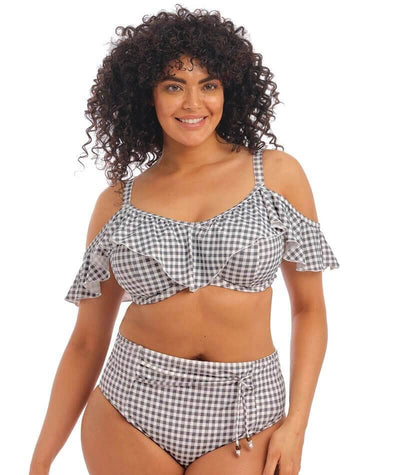 Elomi Swim Checkmate Full Bikini Brief - Grey Marl Swim 