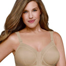 Exquisite Form Fully Front Close Wire-Free Classic Support Bra - Nude