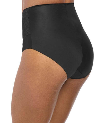 Fantasie Illusion High Waist Brief - Black Knickers 