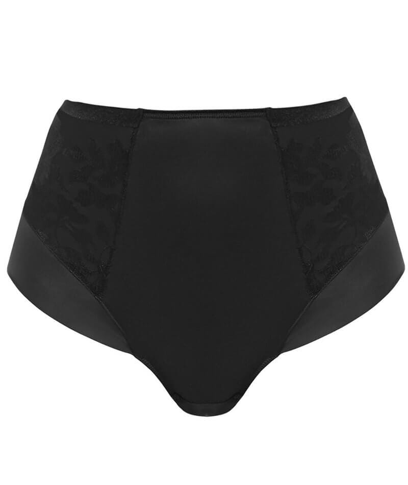 Fantasie Illusion High Waist Brief - Black Knickers 