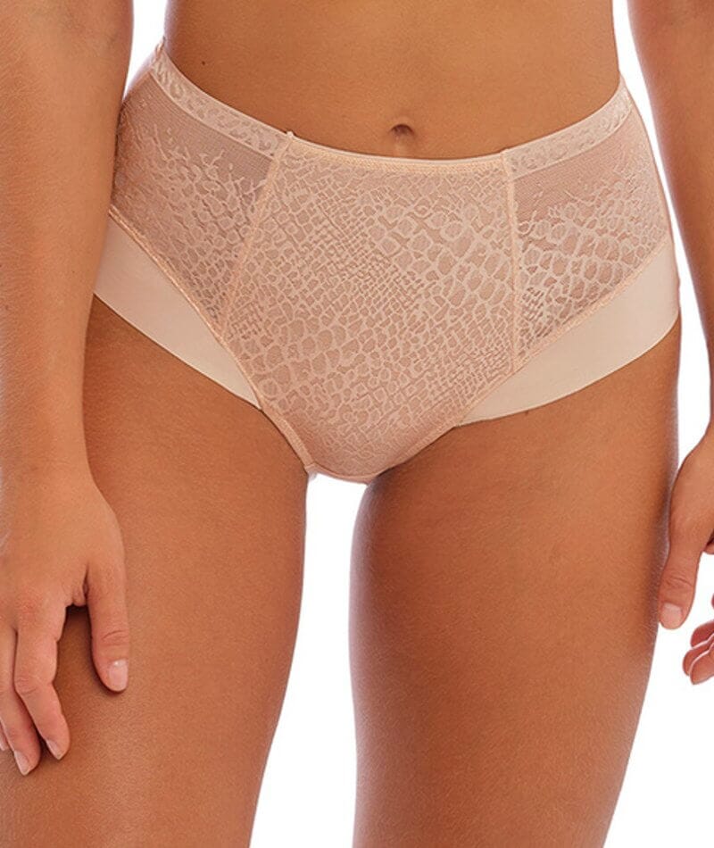 Fantasie Envisage High Waist Brief - Natural Beige Knickers 