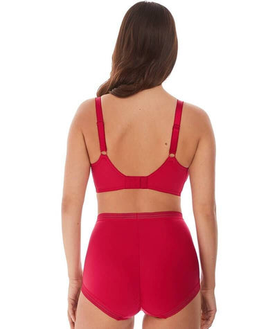 Fantasie Fusion High Waist Brief - Red Knickers 