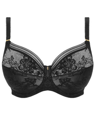 Fantasie Fusion Lace Underwire Full Cup Side Support Bra - Black Bras 