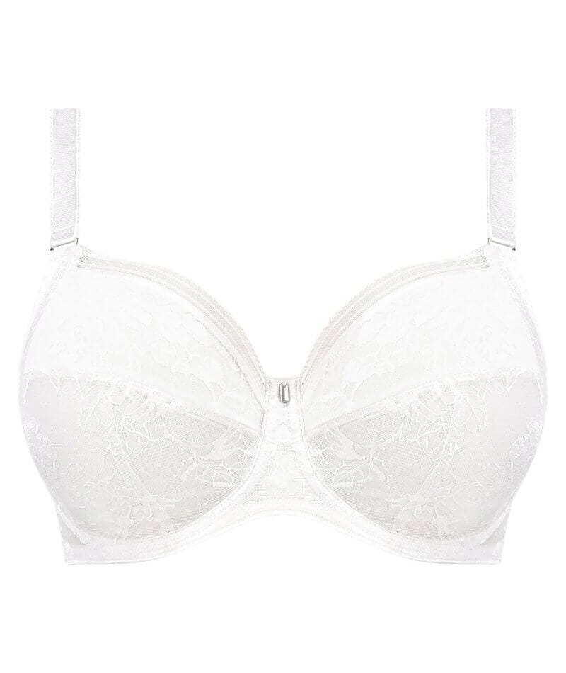 Fantasie Fusion Lace Underwire Full Cup Side Support Bra - White Bras 