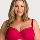 Fantasie Fusion Underwired Full Cup Side Support Bra - Red