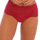 Fantasie Lace Ease Invisible Stretch Full Brief - Red