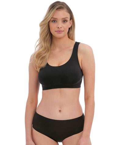 Fantasie Smoothease Wirefree Bralette - Black Bras 