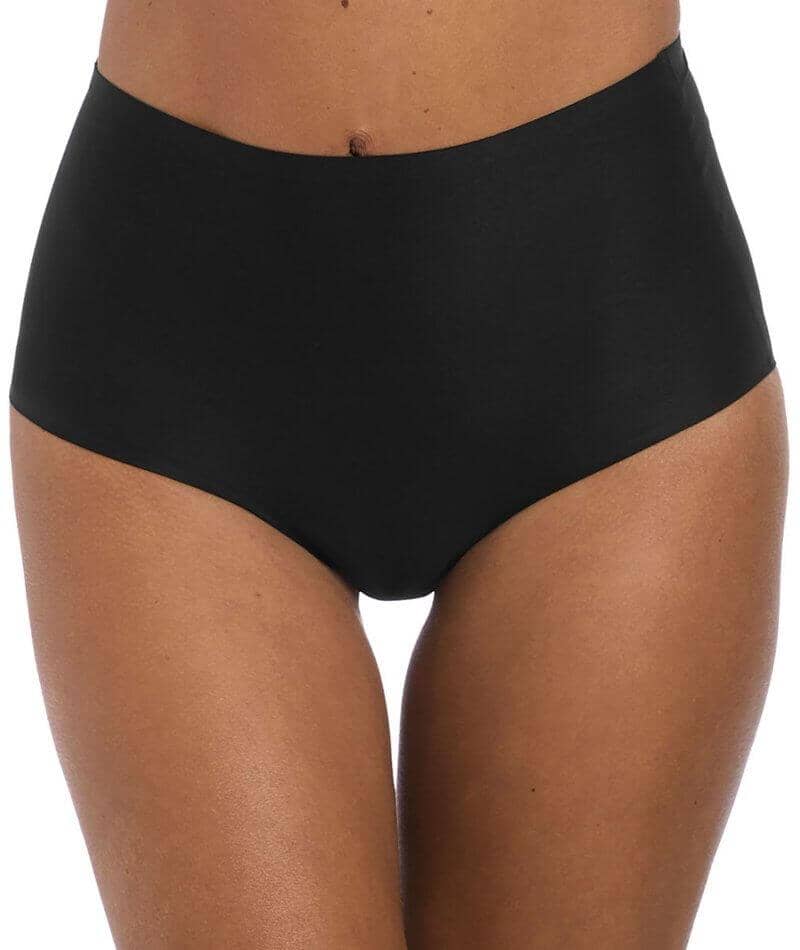 Fantasie Smoothease Invisible Stretch Full Brief - Black Knickers  