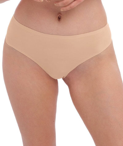 Fantasie Smoothease Invisible Stretch Thong - Natural Beige Knickers 
