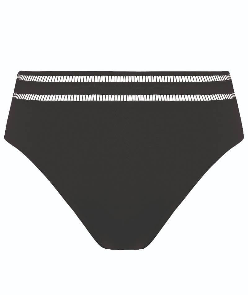 Fantasie Swim East Hampton High Waist Bikini Brief - Black Swim 