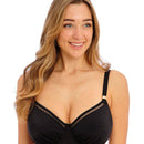 Fantasie Swim East Hampton Underwire Gathered Full Cup Bikini Top - Black