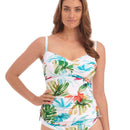 Fantasie Swim Kiawah Island Underwired Twist Front Tankini Top - Aquamarine