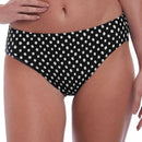 Fantasie Swim Santa Monica Mid Rise Bikini Brief - Black & White