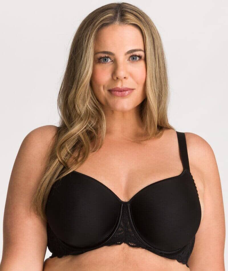 Fayreform Lace Perfect Contour Spacer Bra - Black Bras 