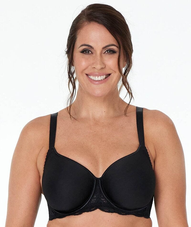 Fayreform Lace Perfect Contour Spacer Bra 2 Pack - Black/Latte Bras 