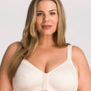 Fayreform Ultimate Comfort Front Closure Soft Cup Wire-Free Bra - Pink Champagne