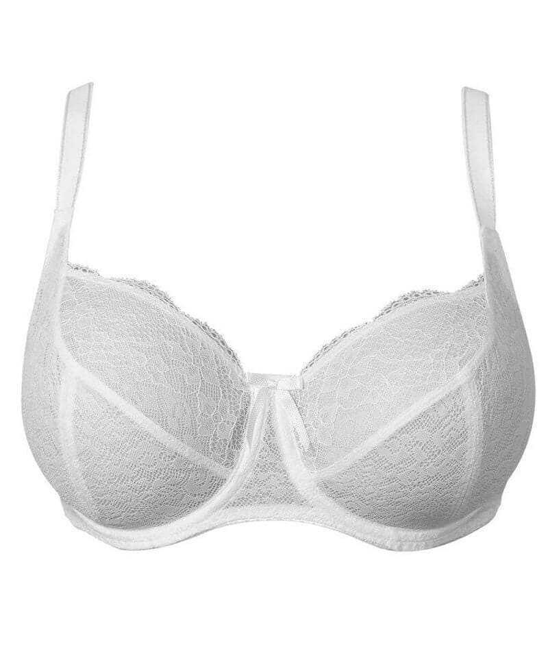 Freya Fancies Underwired Balcony Bra - White Bras 