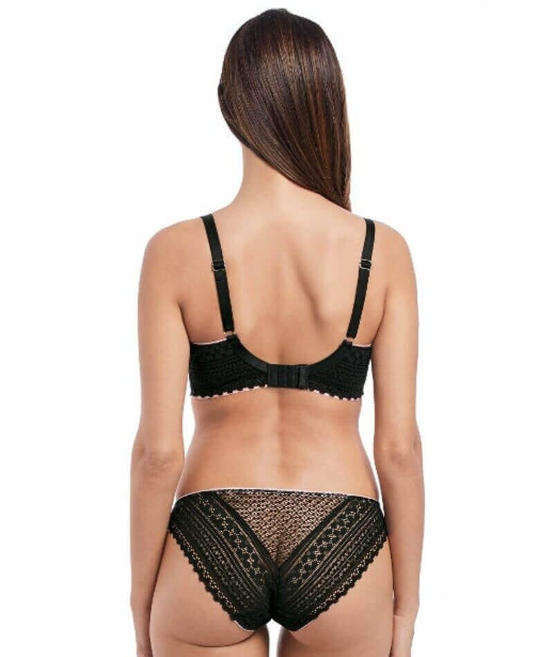 Freya Daisy Lace Brief - Noir Knickers 