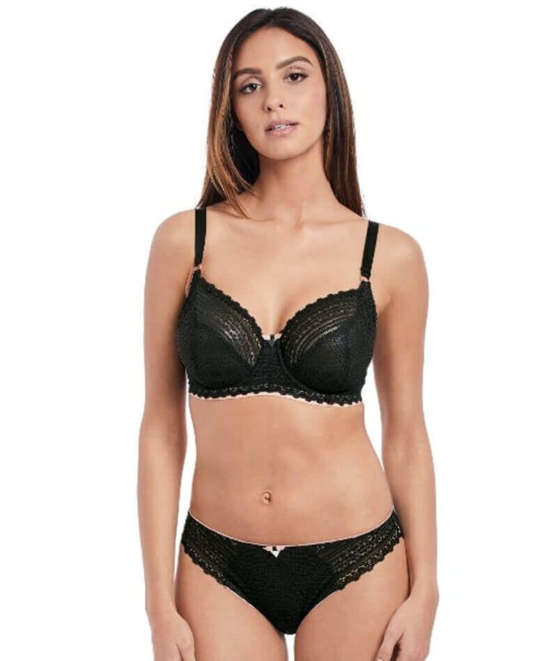 Freya Daisy Lace Brief - Noir Knickers 