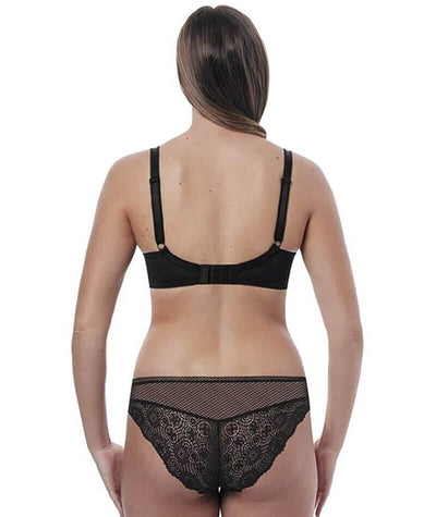 Freya Expression Underwire Plunge Bra - Black Bras 